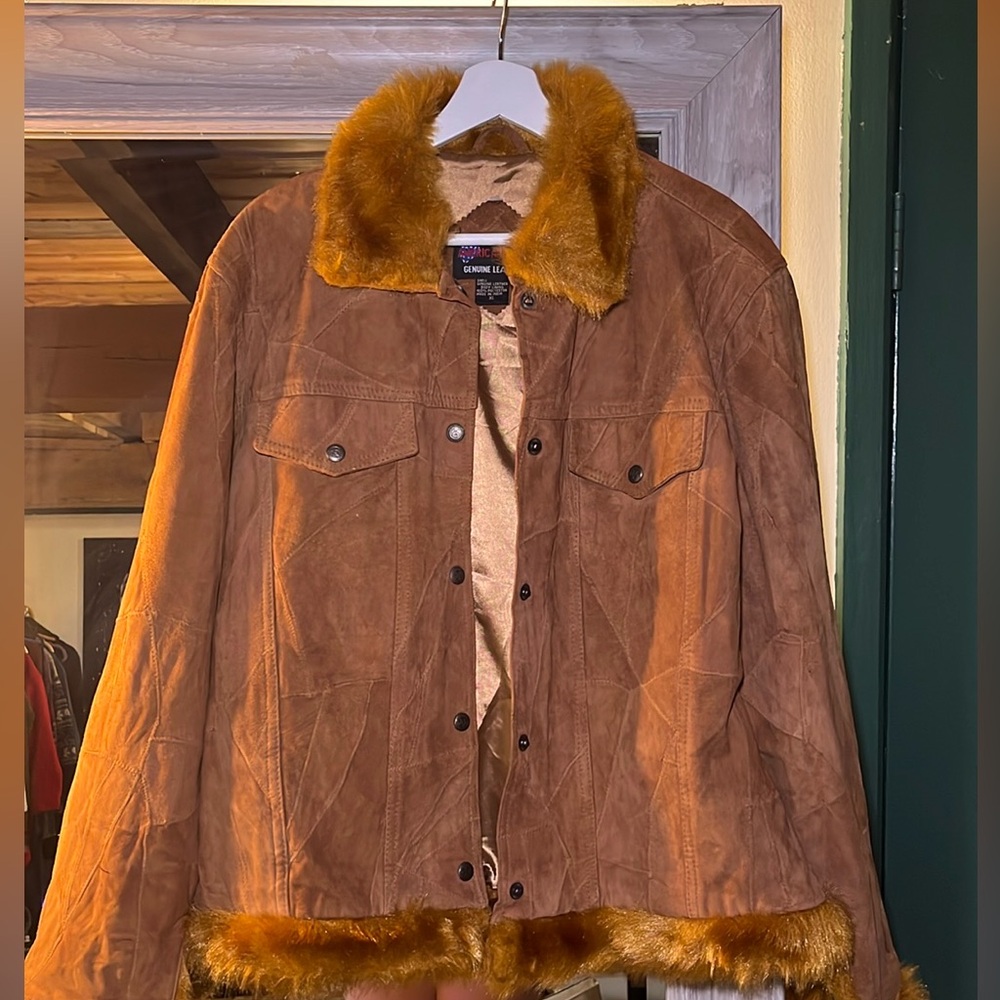 Vintage suede jacket